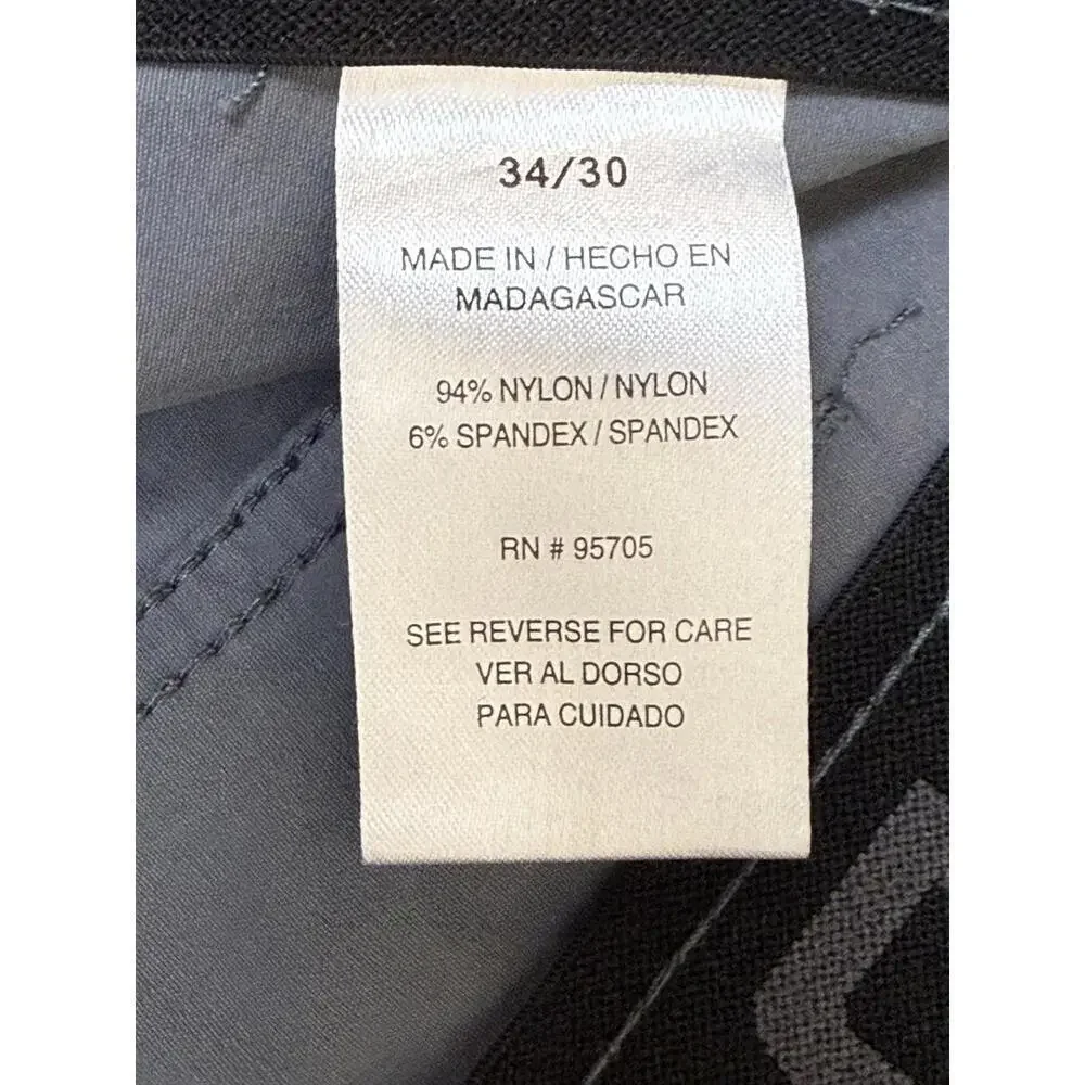 Denali Pants Mens 34x30 Gray Stretch Lightweight Hiking Quick Dry Khakis Outdoor - Picture 9 of 9